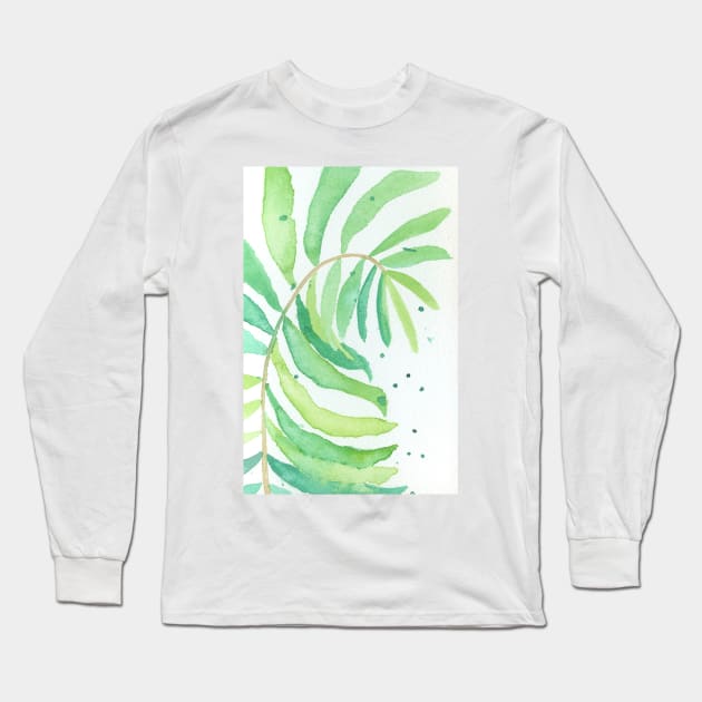 Fern Long Sleeve T-Shirt by ellenmueller